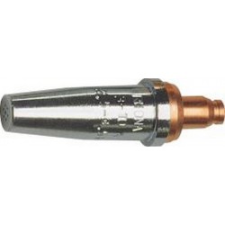 Buse d'oxycoupage en bloc AB, Capacité de coupe : 10-25 mm, Pression d'oxygène 3,0-4,0 bar, Pression de gaz combustible 0,3 bar