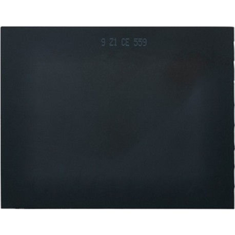 Verre de protection de soudeur, sans couche réfléchissante, Dimensions : 90 x 110 mm, Niveau de protection DIN 9 (par 10)