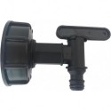 Clé robinet QuickConnector PP blanc IBC IG 2 (S60x6)