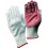 Gant en tricot, coton polyester, blanc, Taille : 8 (par 12)