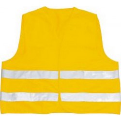 Gilet de signalisation, Modèle : PES, Couleur jaune