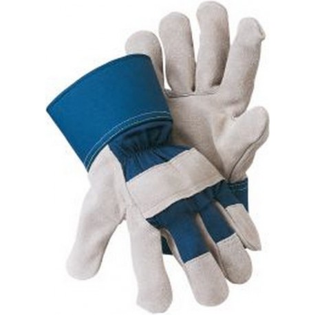 Gant en cuir Digger, cuir vachette nervuré, Taille : 10 (par 12)