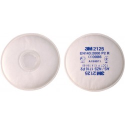 Filtre contre poussières fines, Niveau de protection : P2R (Par 20)