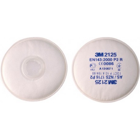 Filtre contre poussières fines, Niveau de protection : P2R (Par 20)