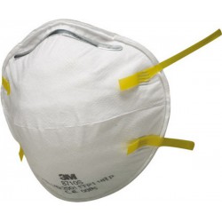 Masques anti poussières fines, Niveau de protection : P1 (Par 20)