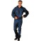 Tenue jetable antisalissure bleue, Taille : XXL