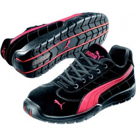 Chaussures basses de sécurité, S1P HRO, noires, Puma, 642630, Taille : 47