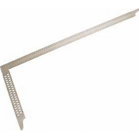 Équerre de charpentier acier inoxydable, Dimensions : 800 x 320 mm