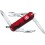 Couteau de poche Midnite Manager Rubin, Utilisation : 10 fonctions, Long. 58 mm