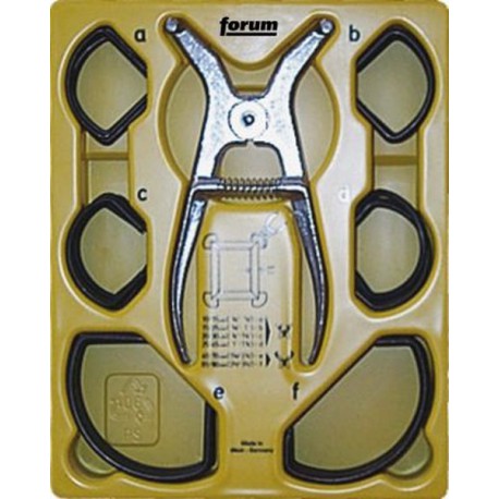 Jeu de 49 crampons de serrage pour onglet