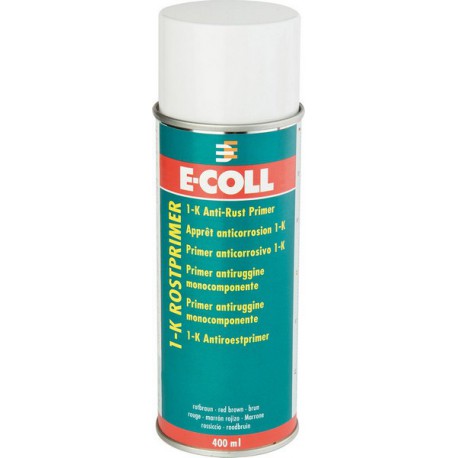 Apprêt antirouille, Modèle : Aérosol de 400 ml, Couleur rouge/marron
