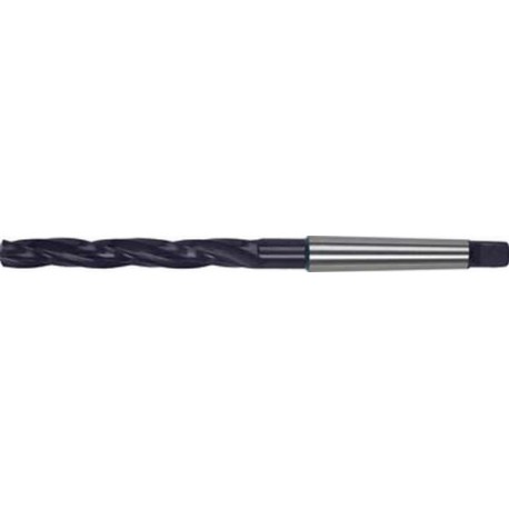 Foret aléseur à queue cône morse, Ø h8 : 30,00 mm, Long. totale 296 mm, Long. hélice 175 mm, Ø minimum du trou prépercé : 20,5 mm, CM : 3
