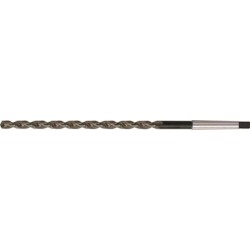 Foret hélicoïdal à queue cône morse - extra-long, en acier à coupe rapide, type TF, DIN 1870, profil rectifié, Ø h8 : 11,0 mm, Long. totale 375 mm