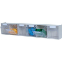 Système de stockage Multistore 6 Sbl. PS gris clair