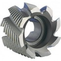Fraise cylindrique en bout, type NR, en acier à coupe rapide à 5% de cobalt, sans revêtement, Ø x Larg. : d1 - js14 x b1 - k16 : 50 x 36 mm