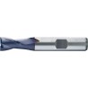 Fraise à rainurer extra courte, type N, en acier à coupe rapide à 8% de cobalt, surface recouverte de TiAIN, Ø d1 - e8 : 2,0 mm, Long. totale l1 48 mm