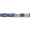 Fraise d'ébauche courte, type NR, 4 dents, en acier à coupe rapide à 5% de cobalt, surface recouverte de TiAIN, Ø d1 - k12 : 12,0 mm