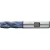 Fraise d'ébauche courte, type HR, 3 à 6 dents, en acier à coupe rapide à 10% de cobalt, surface recouverte de TiAIN, Ø d1 - k12 : 12,0 mm