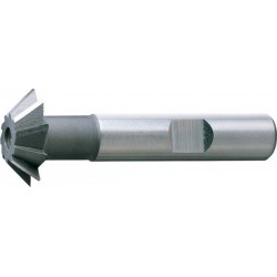 Fraise conique, forme D, 60°, Ø d1 - js16 : 32,0 mm, Long. totale l1 80 mm, Hauteur de coupe b - js 14 12,5 mm, Ø queue d2 - h6 : 16 mm, Dents : 12