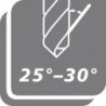 Foret hélicoïdal D340N HS S forg. 61mm FORUM