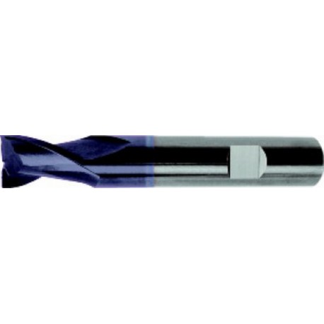 Fraise cylindrique courte, type N, en carbure monobloc, 6535-HB, surface recouverte de TiAIN, Ø d1 - h10 : 6,0 mm, Long. totale l1 54 mm