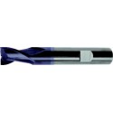 Fraise cylindrique courte, type N, en carbure monobloc, 6535-HB, surface recouverte de TiAIN, Ø d1 - h10 : 18,0 mm, Long. totale l1 84 mm