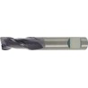 Fraise cylindrique courte, type N, queue HB - UF, en carbure monobloc, INOX, surface recouverte de TiAIN, Ø d1 - e8 : 8,0 mm, Long. totale I1 60 mm