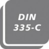 Jeu fraise conique D335C HSS Ti N 63-250mm 90G 5pcs FO RUM