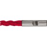 Fraise cylindrique universelle longue, 3 dents, 45°, en carbure monobloc UF, Fire, Ø d1 - h10 : 3,0 mm, Long. totale l1 57 mm, Long. coupe l2 7 mm