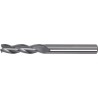 Fraise cylindrique extra longue, 30°, en carbure monobloc, sans revêtement, Ø d1 - h10 : 10,0 mm, Long. totale l1 100 mm, Long. coupe l2 40 mm