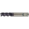 Fraise cylindrique longue, queue HB, en carbure monobloc, Ø d1 - h10 : 16,0 mm, Long. totale l1 90 mm, Long. coupe l2 32 mm