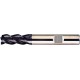 Fraise longue, 3 dents, 45°, en carbure monobloc, recouverte de TiAIN, Ø d1 - h10 : 3,0 mm, Long. totale l1 57 mm, Long. coupe l2 7 mm