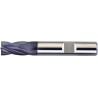 Fraise cylindrique courte, 4 dents, en carbure monobloc, recouverte de TiAIN, Ø d1 - h10 : 3,0 mm, Long. totale l1 50 mm, Long. coupe l2 5 mm