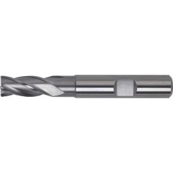Fraise cylindrique longue, 4 dents, 30°, en carbure monobloc, sans revêtement, Ø d1 - h10 : 12,0 mm, Long. totale l1 83 mm, Long. coupe l2 26 mm