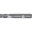 Fraise cylindrique longue, 4 dents, 30°, en carbure monobloc, sans revêtement, Ø d1 - h10 : 20,0 mm, Long. totale l1 104 mm, Long. coupe l2 38 mm