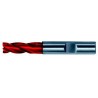 Fraise cylindrique longue, 4 dents, 30°, en carbure monobloc, Fire, Ø d1 - h10 : 9,0 mm, Long. totale l1 72 mm, Long. coupe l2 19 mm