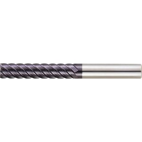 Fraise cylindrique extra long, type H, en carbure monobloc, surface recouverte de TiAIN, de 45°, Ø d1 - e8 : 20,0 mm, Long. totale l1 140 mm