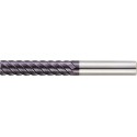 Fraise cylindrique extra long, type H, en carbure monobloc, surface recouverte de TiAIN, de 45°, Ø d1 - e8 : 20,0 mm, Long. totale l1 140 mm