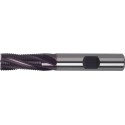 Fraise d'ébauche longue, en carbure monobloc, Ø d1 - js14 : 8,0 mm, Long. totale l1 63 mm, Long. coupe l2 16 mm, Ø queue d2 - h6 : 8 mm, Dents : 3