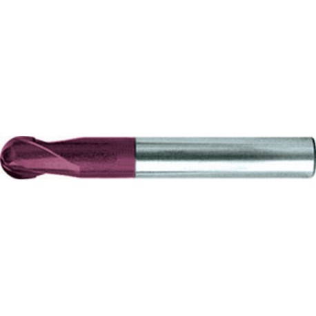 Fraise conique longue, type N, en carbure monobloc, TiAIN, Ø d1 - h10 : 12,0 mm, Long. totale l1 83 mm, Long. coupe l2 10,0 mm, Dégagement : 83 mm