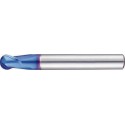 Fraise bout hémisphérique courte, type N, en carbure monobloc, NANO, revêtement TiAIN-S, Ø d1 - h8 : 10,0 mm, Long. totale l1 80 mm