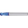 Fraise bout hémisphérique courte, type N, en carbure monobloc, NANO, revêtement TiAIN-S, Ø d1 - h8 : 12,0 mm, Long. totale l1 80 mm
