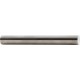 Barreau rond en carbure monobloc, Ø - h6 : 2,5 mm, Long. totale 50 mm, Long. coupe 3,7 mm