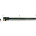 Barre d'alésage ISO 95° A..-PCLNR/L, à arrosage interne, Désignation : A25R PCLNL 12, Ø queue - dg7 25 mm, Dimensions Ø min. 32 mm