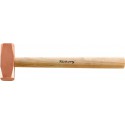 Massette en cuivre avec manche hickory 500g 1 PCS