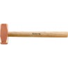 Massette en cuivre avec manche hickory 500g 1 PCS