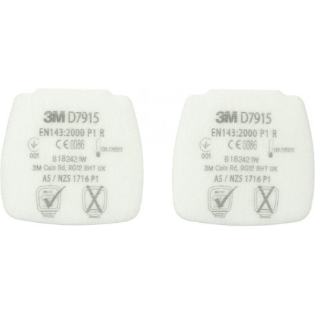 Filtres particules D7915 P1 R 3M (Par 2)