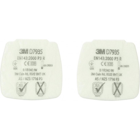 Filtres particules D7935 P3 R 3M (Par 2)