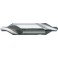 Foret à center, en acier à coupe rapide à 5 % de cobalt, DIN 333-A, Ø de foret k12 : 5,00 mm, Ø queue h8 : 12,50 mm