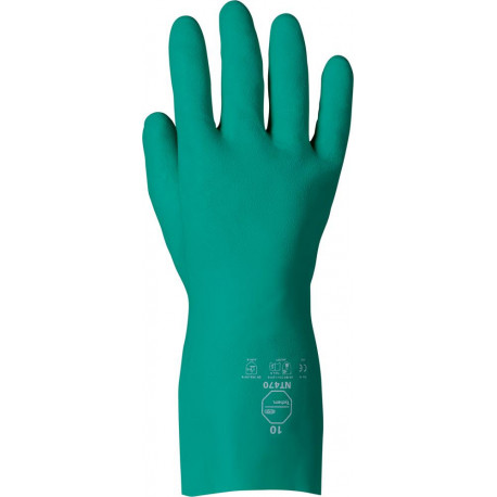 Gants Tychem NT-470 Gr.7 Nitril330mm (Par 12)